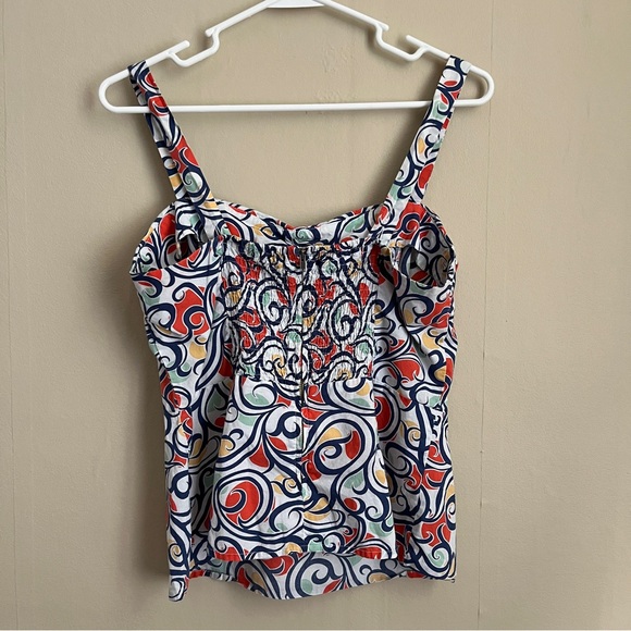 CAbi | Style 823 Keepsake cami swirl print Tank/Camisole | Multicolor | 6 - Picture 6 of 11